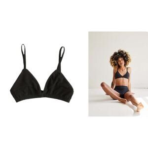 Arq Magda Bra - Black - size Small - Organic cotton